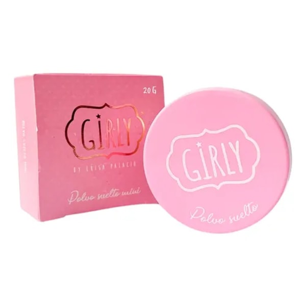 Polvo suelto Girly rosado pequeño - Creaciones Vinanti