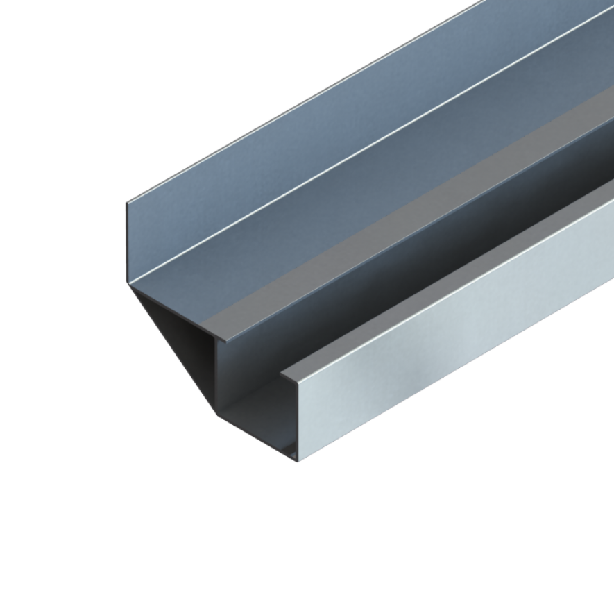 Guía de aluminio para riel