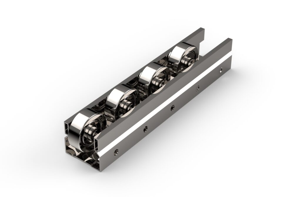  Riel de rueda de acero 40mm 