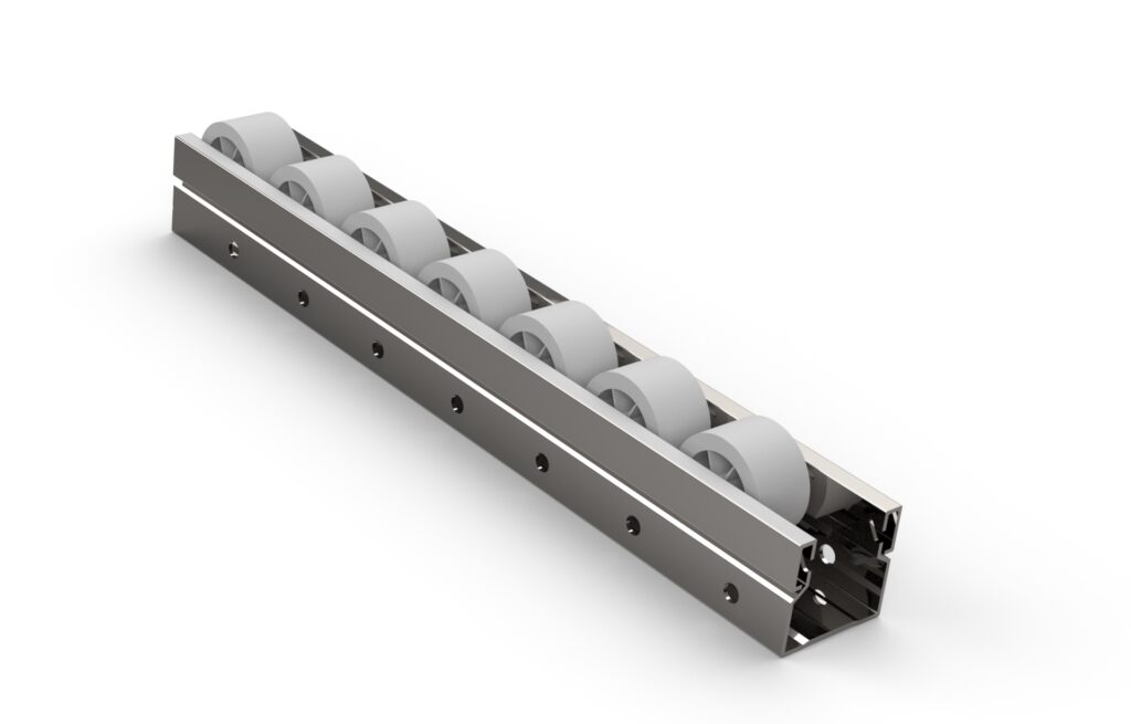  Riel de rueda de silicón 40mm 