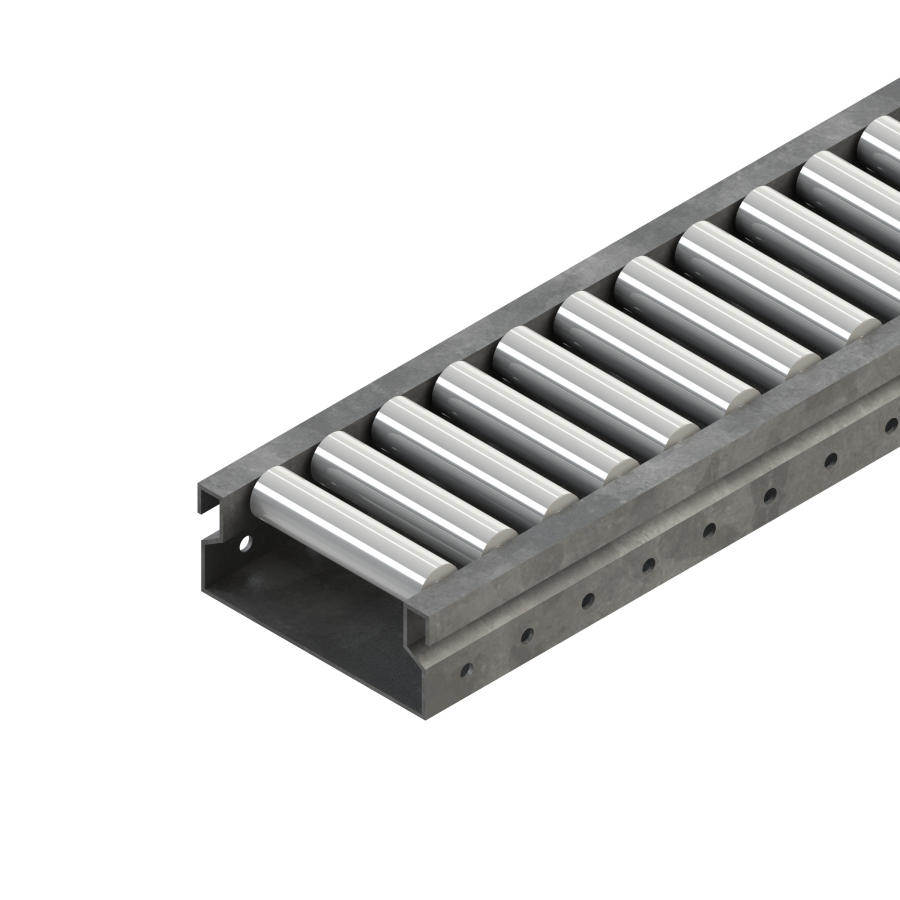  Riel de acero con rodillo delgado de 60mm 