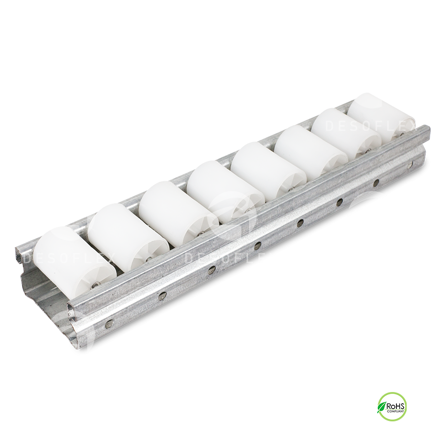  Riel de acero con rodillo grueso de 85mm 