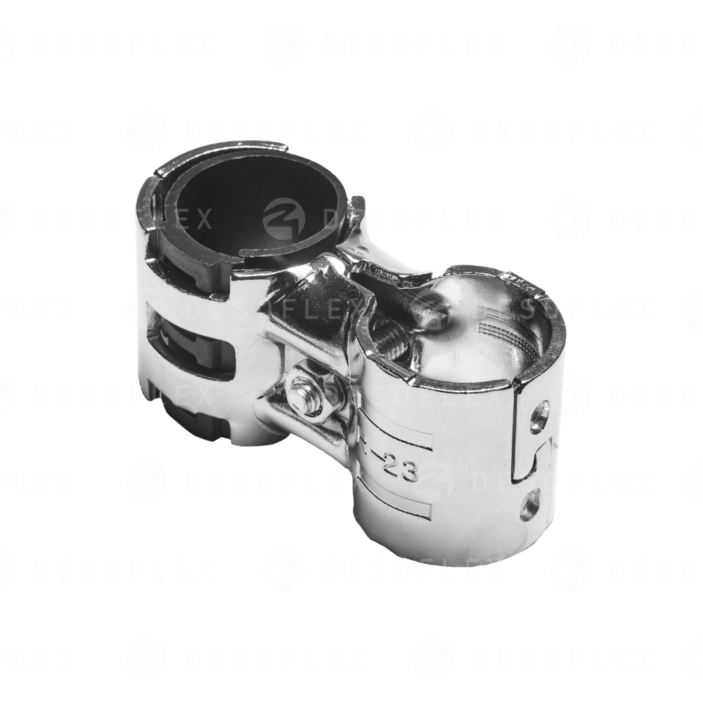 Unión doble ESD con un inserto plástico en set