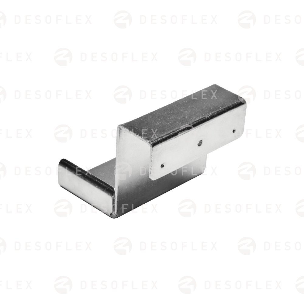  Soporte de riel rodillo grande 85mm con tope inclinado 