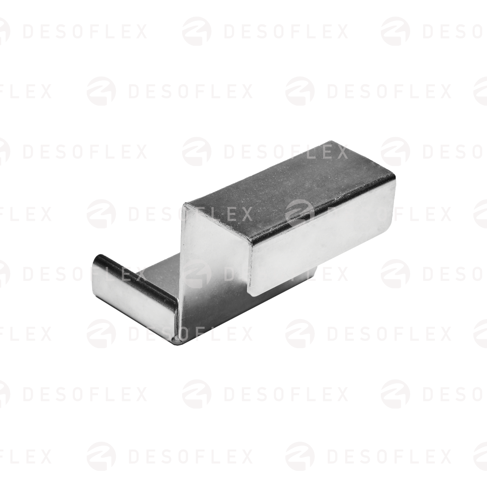  Soporte con tope inclinado p/perfil 40x40 