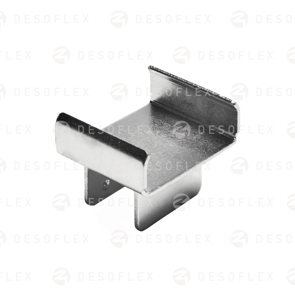 Soporte para riel de rodillo delgado con placa lateral 