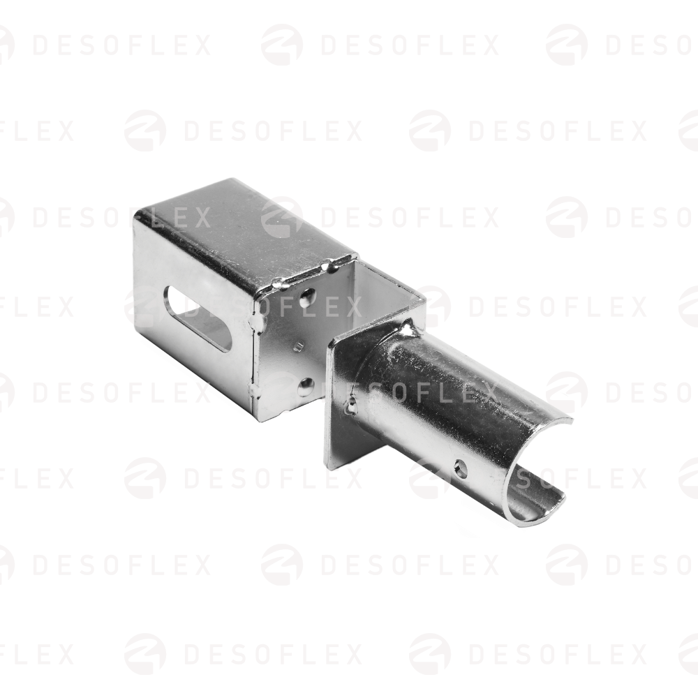  Soporte para riel con conector para tubo 