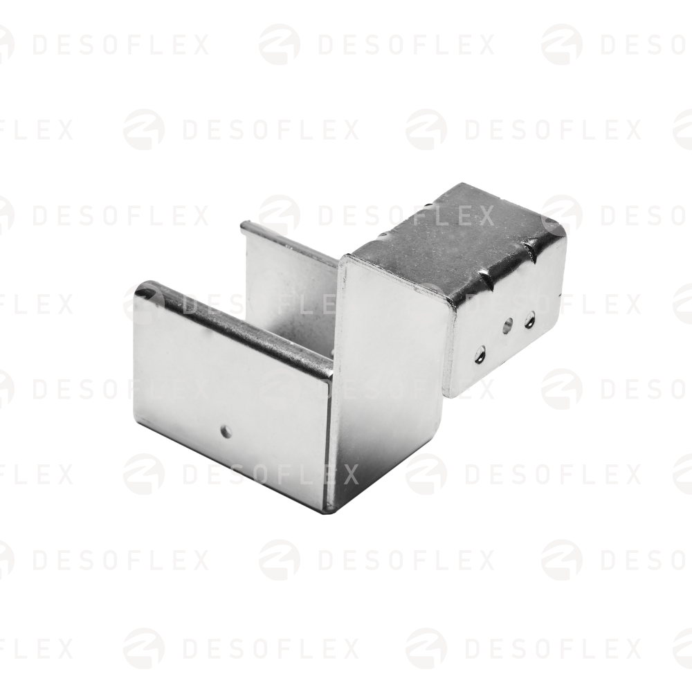 Soporte para riel con tope inclinado