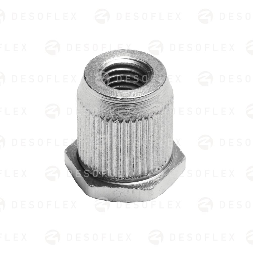 Buje M10 Tubo de Acero Inoxidable 0.7mm