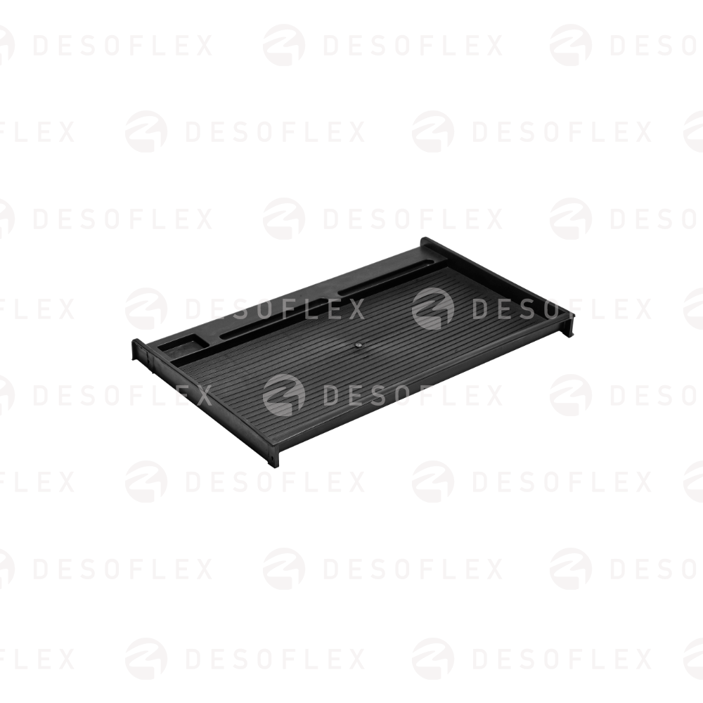  Porta teclado de plástico negro 