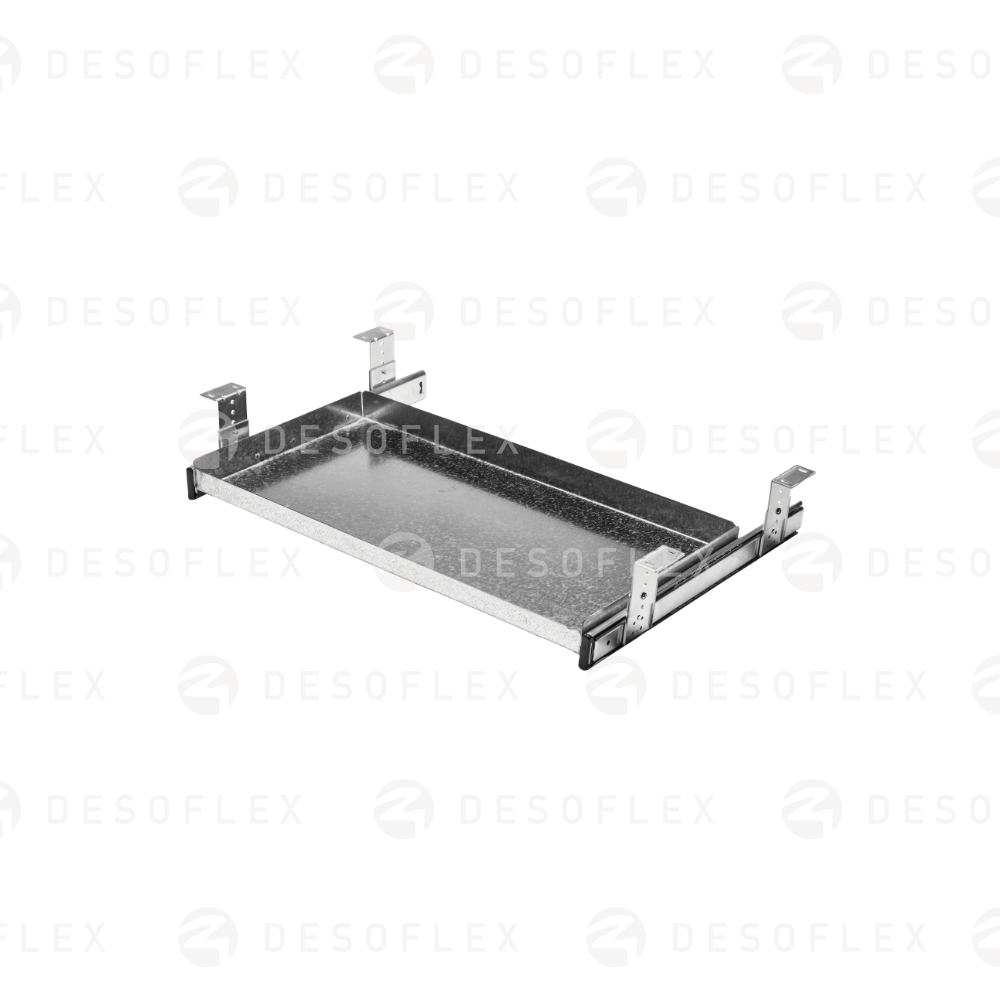  Porta teclado de lámina galvanizada 