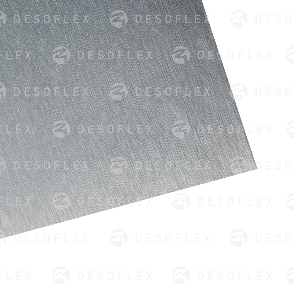 Panel de aluminio compuesto 4mm "Brushed Silver"