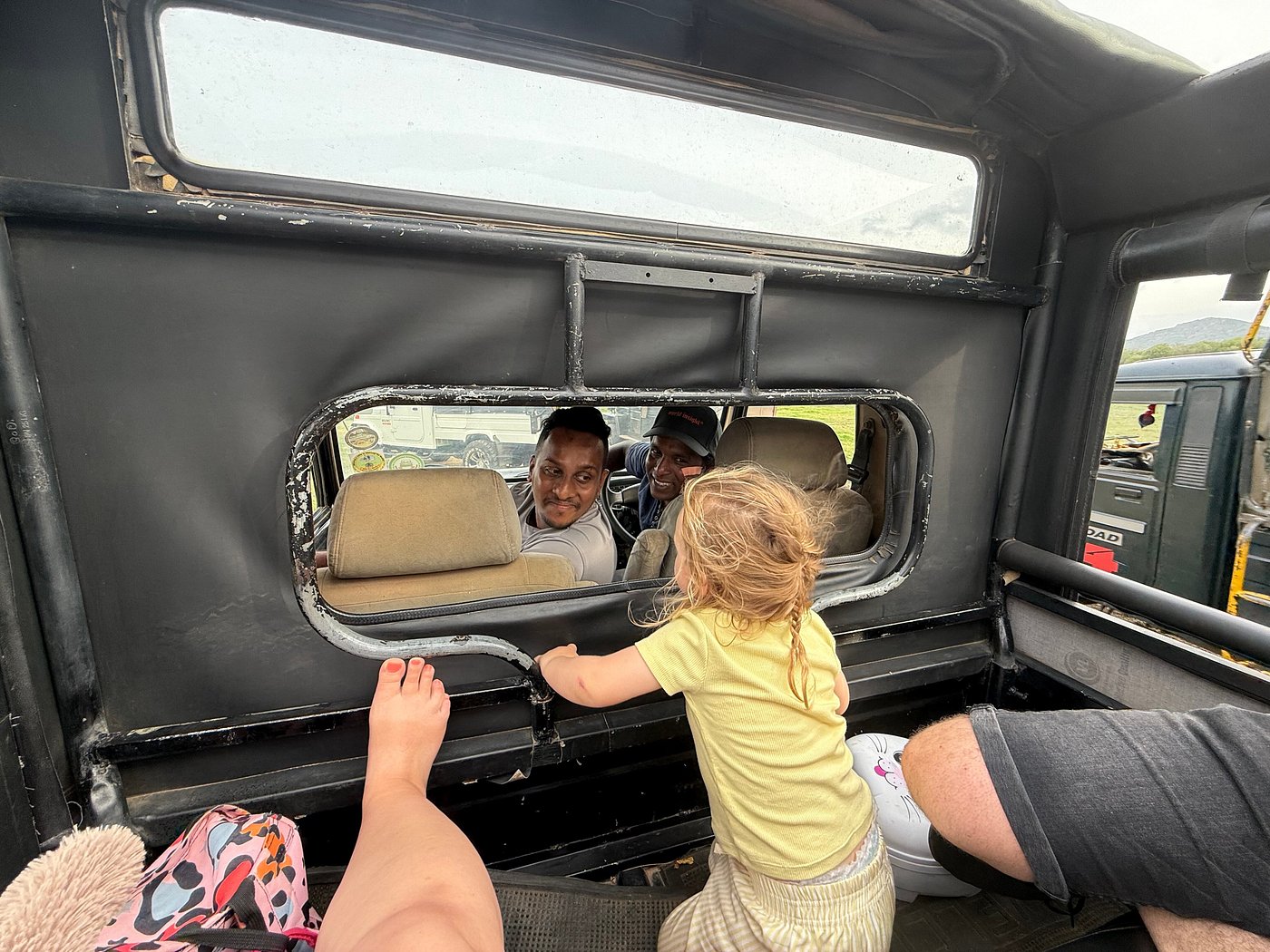 Sri Lankan driver with tourist
