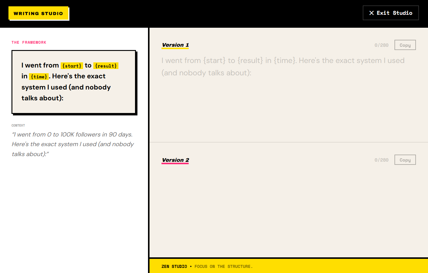 Writing Hooks screenshot
