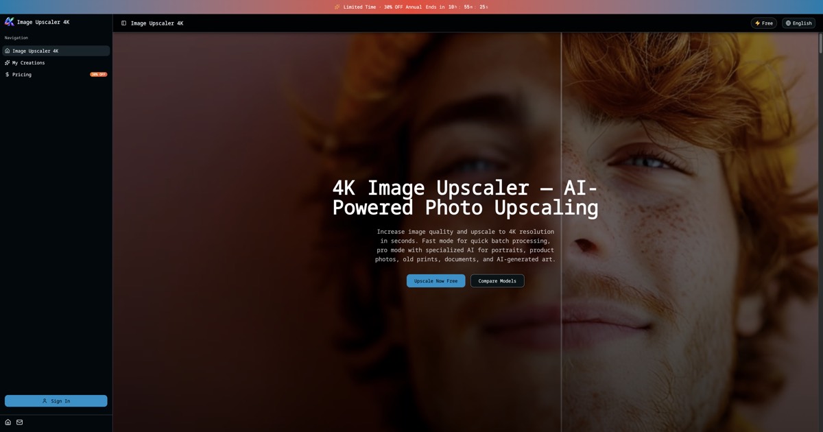 Image Upscaler 4K screenshot