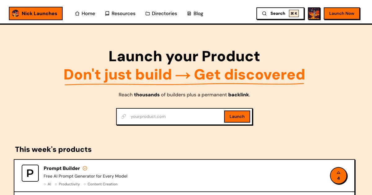 Nick Launches screenshot