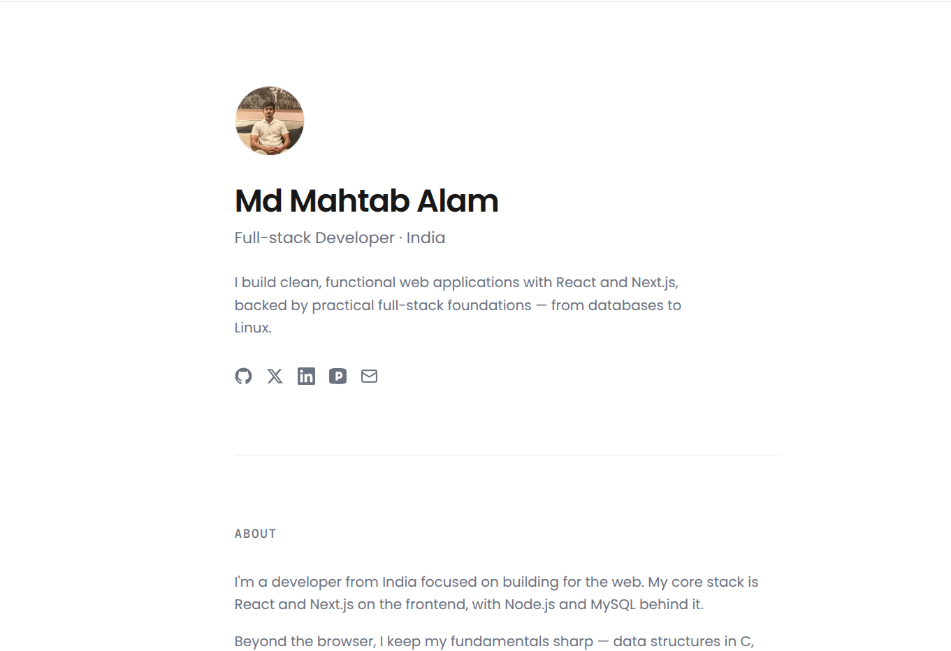 Md Mahtab Alam screenshot
