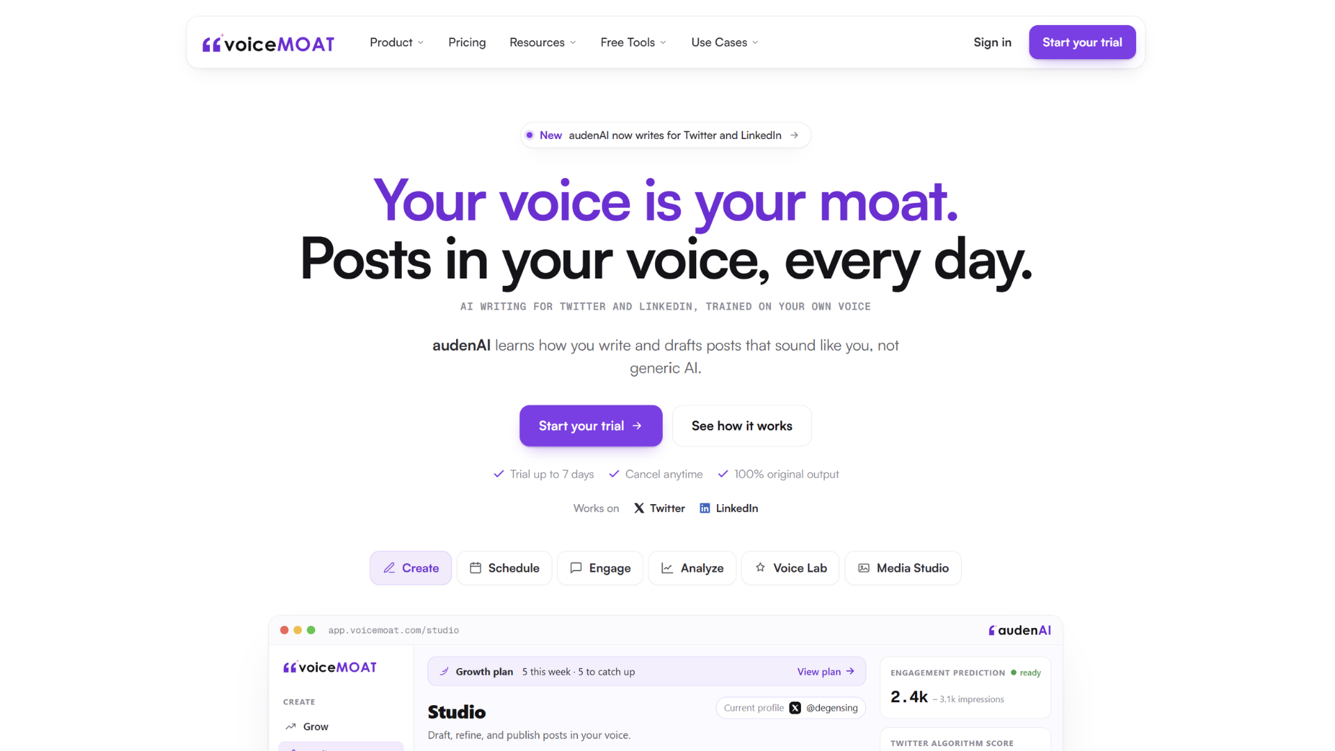 VoiceMoat screenshot