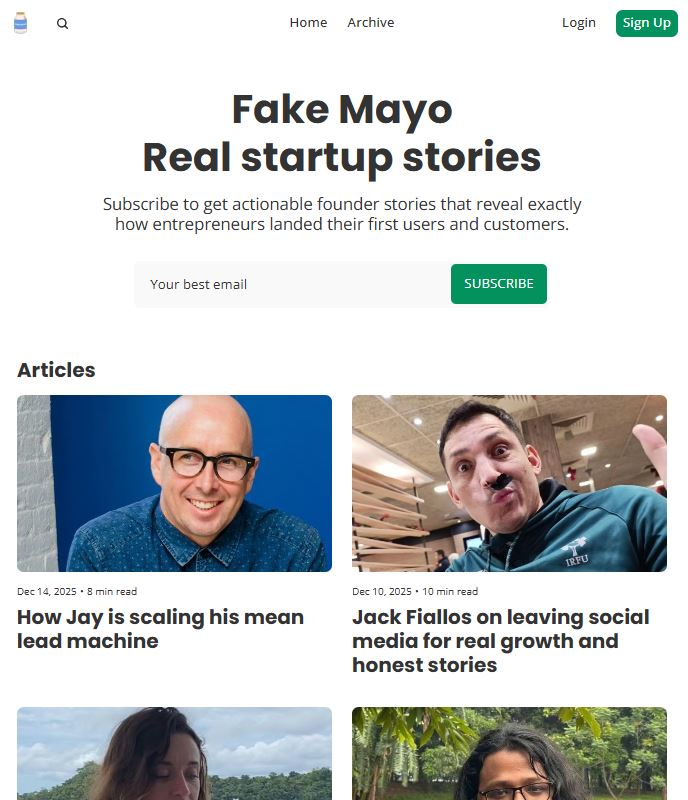 Fake Mayo screenshot