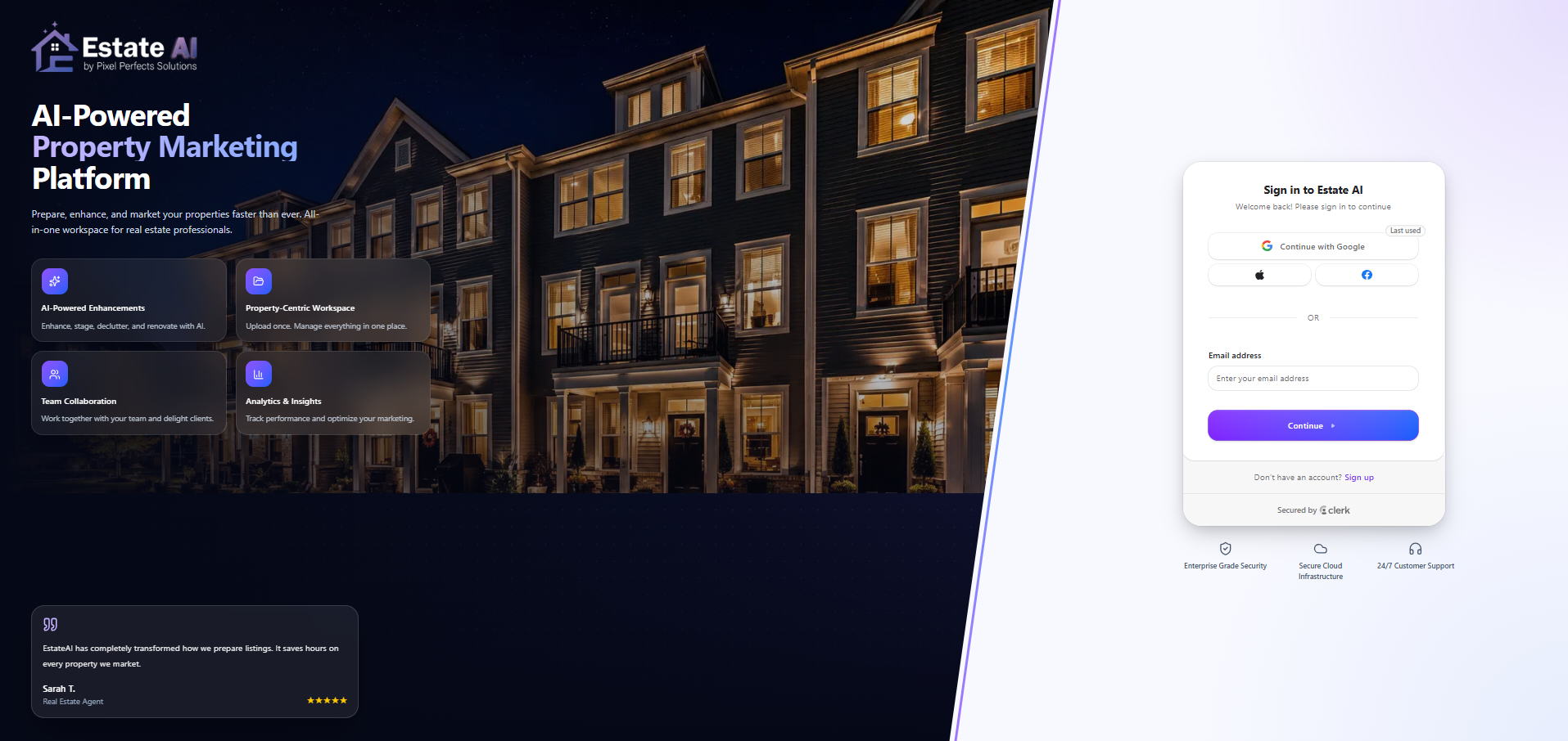 EstateAI by Pixel Perfects Solutions screenshot