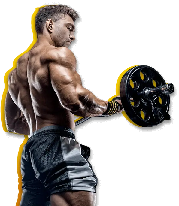 man lifting weight