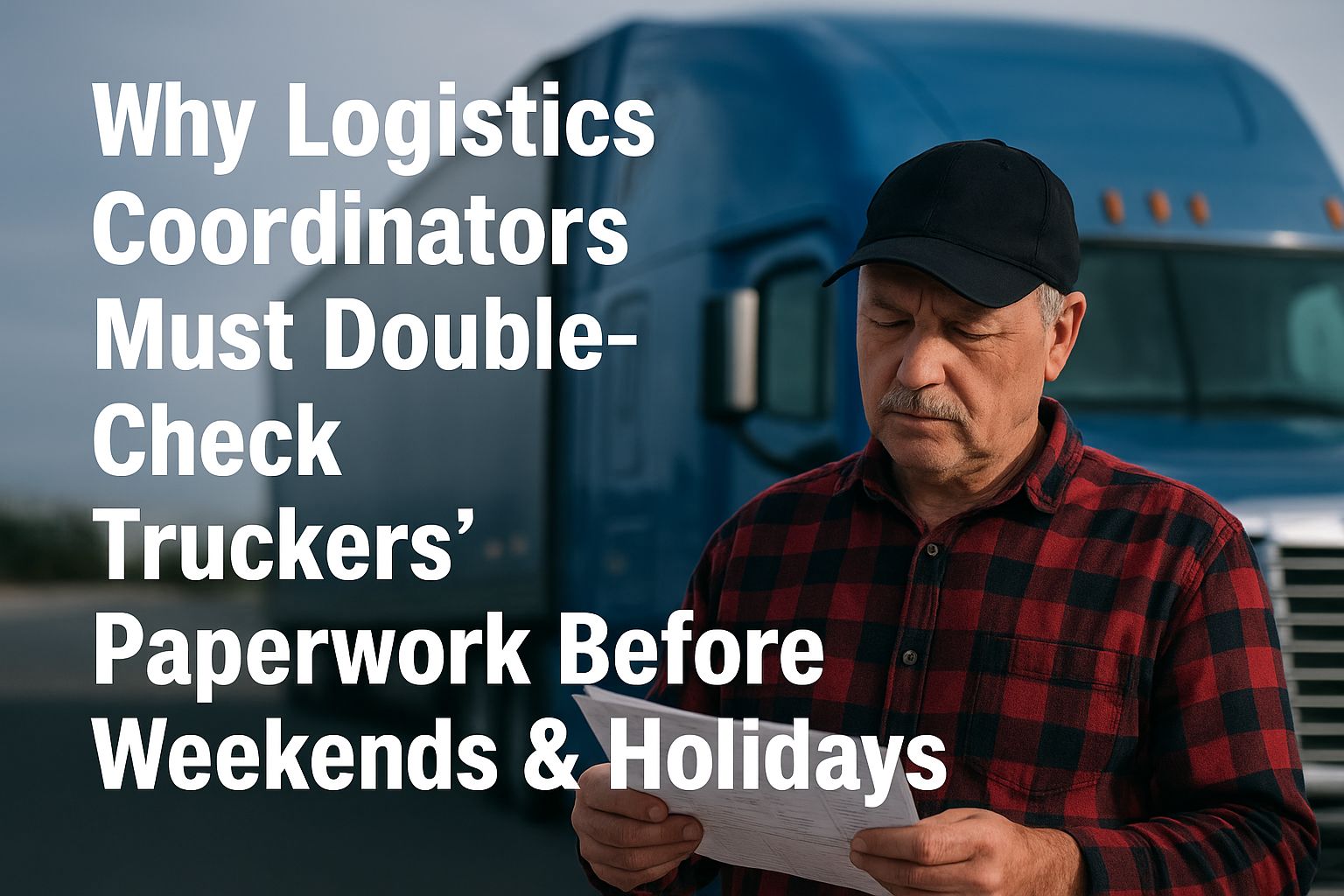 WHY LOGISTICS PROFESSIONALS MUST DOUBLE- CHECK TRUCKERS PAPERWORK