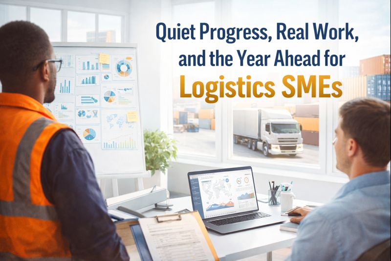 Quiet Progress, Real Work, and the Year Ahead for Logistics SMEs