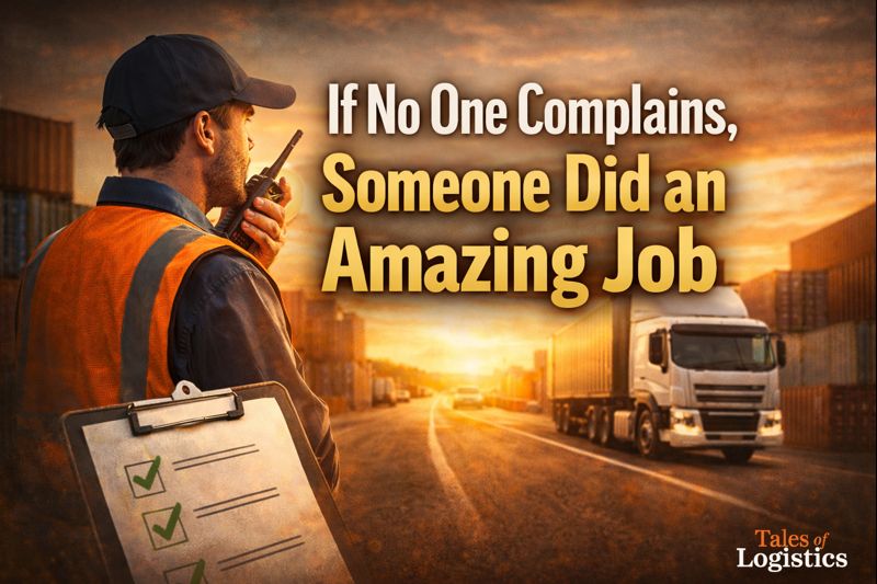 If No One Complains, Someone Did an Amazing Job
