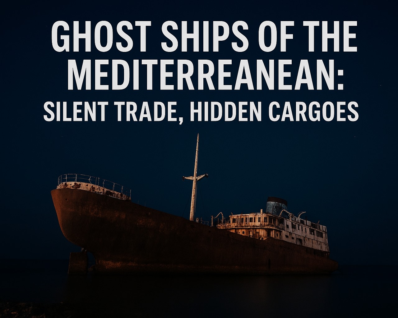 Ghost Ships of the Mediterranean: Silent Trade,ย Hiddenย Cargoes