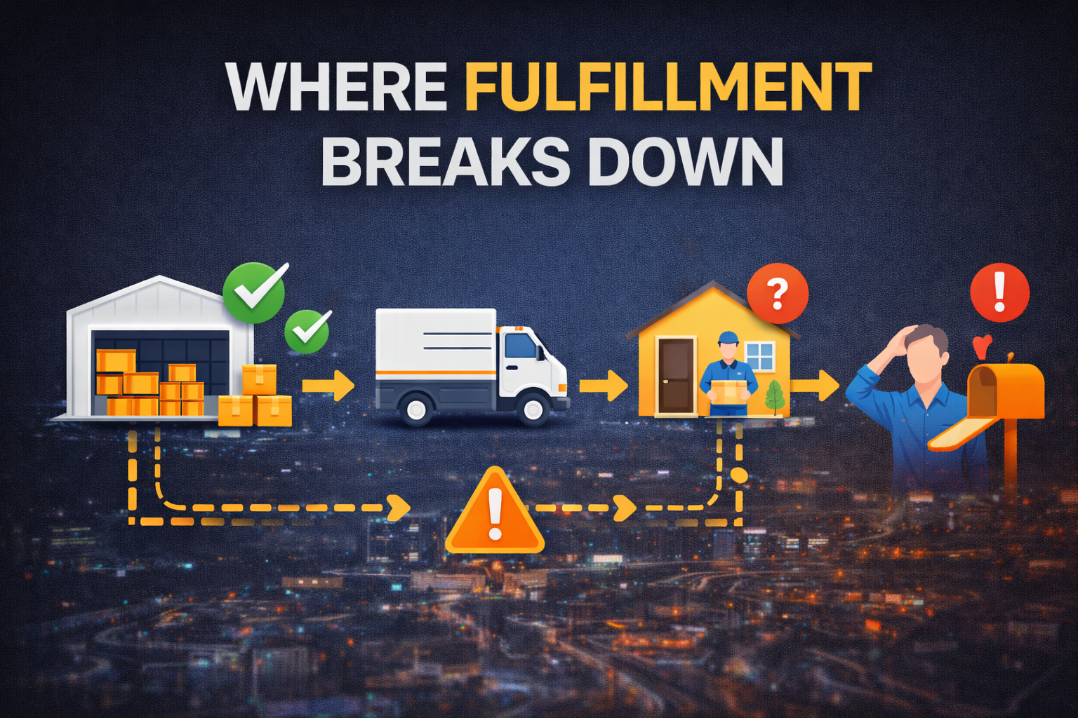From Warehouse to Customer: Where Most Fulfillment Breaks Down