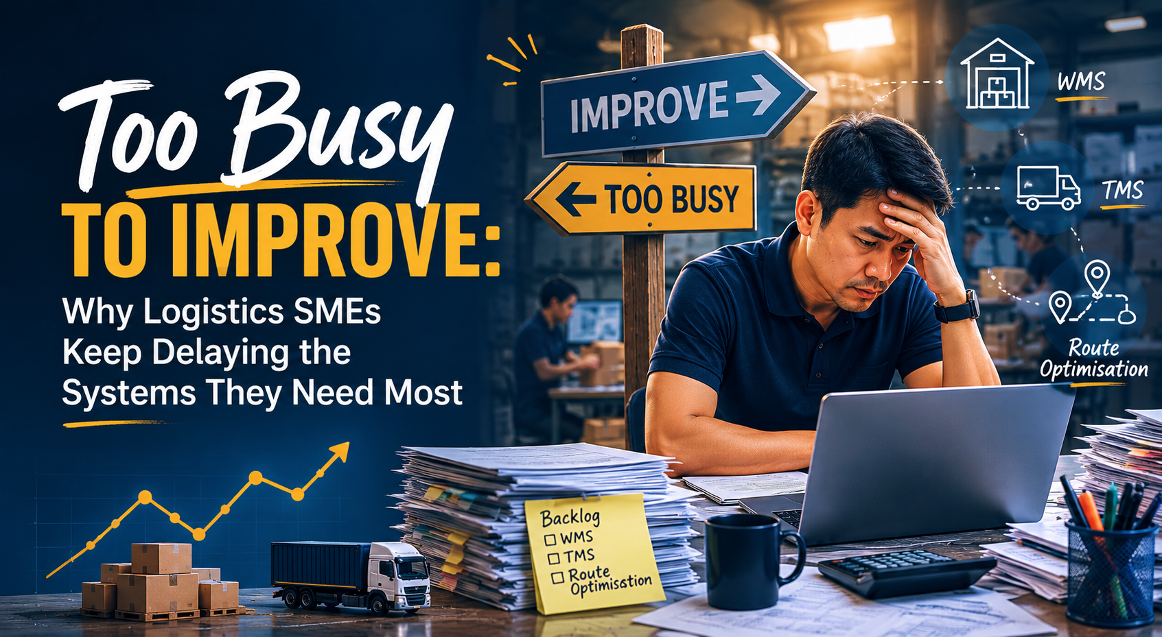 Too Busy to Improve: Why Logistics SMEs Keep Delaying the Systems They Need Most