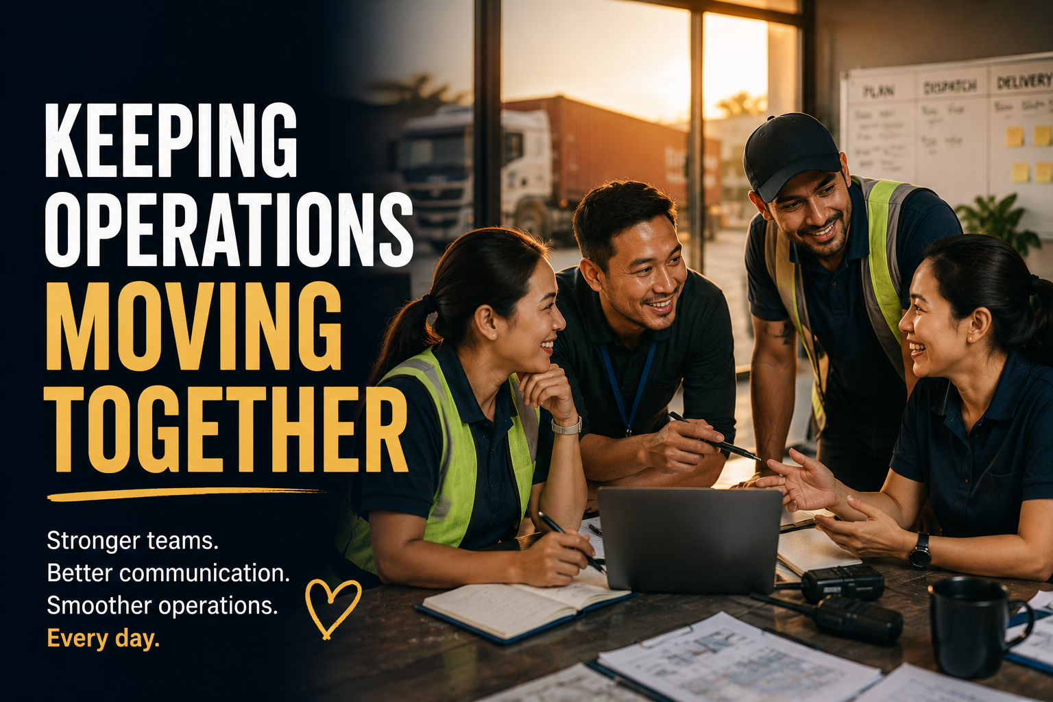 How Logistics Teams Work Through Conflict Without Breaking Operations