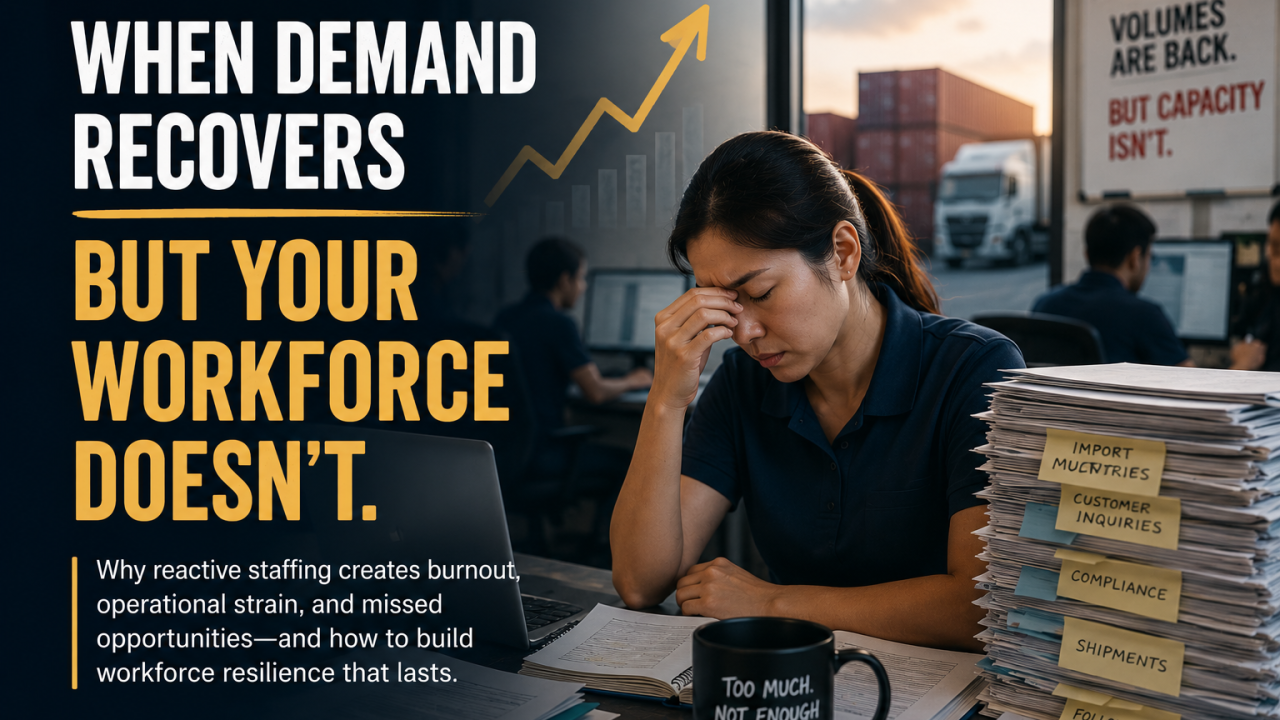 When the Market Returns Faster Than Your Workforce