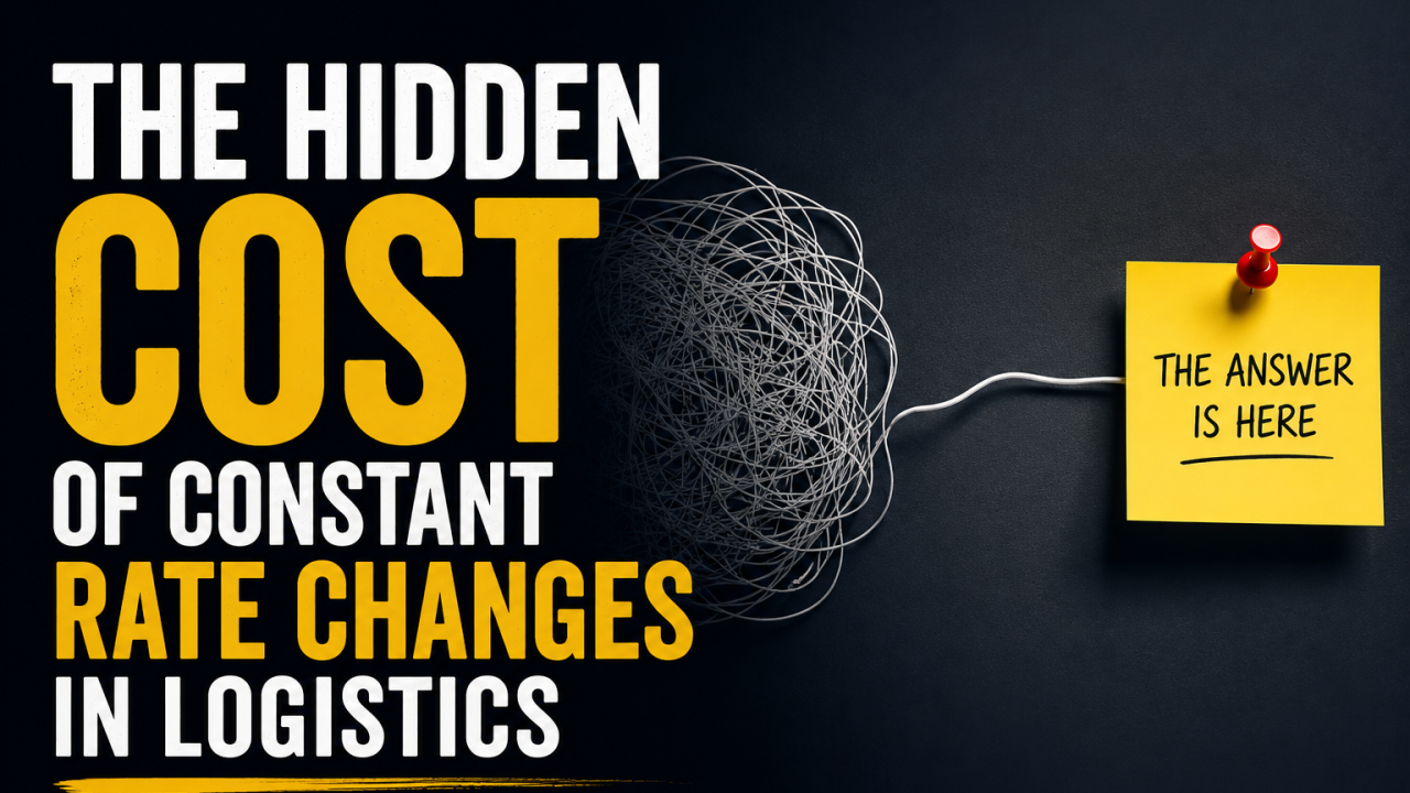The Hidden Cost of Constant Rate Changes in Logistics