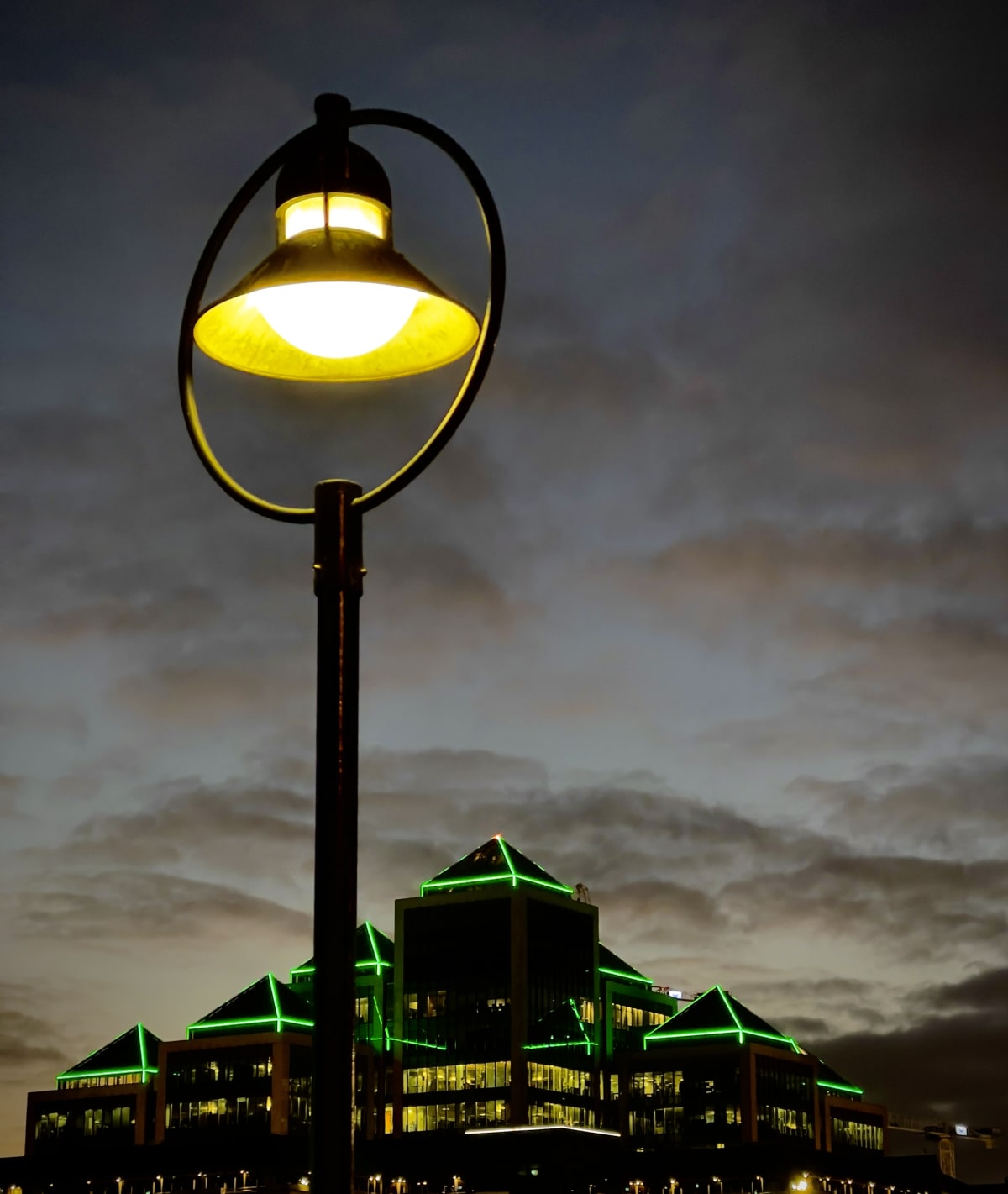 Dublin — Lampadaire Nuit