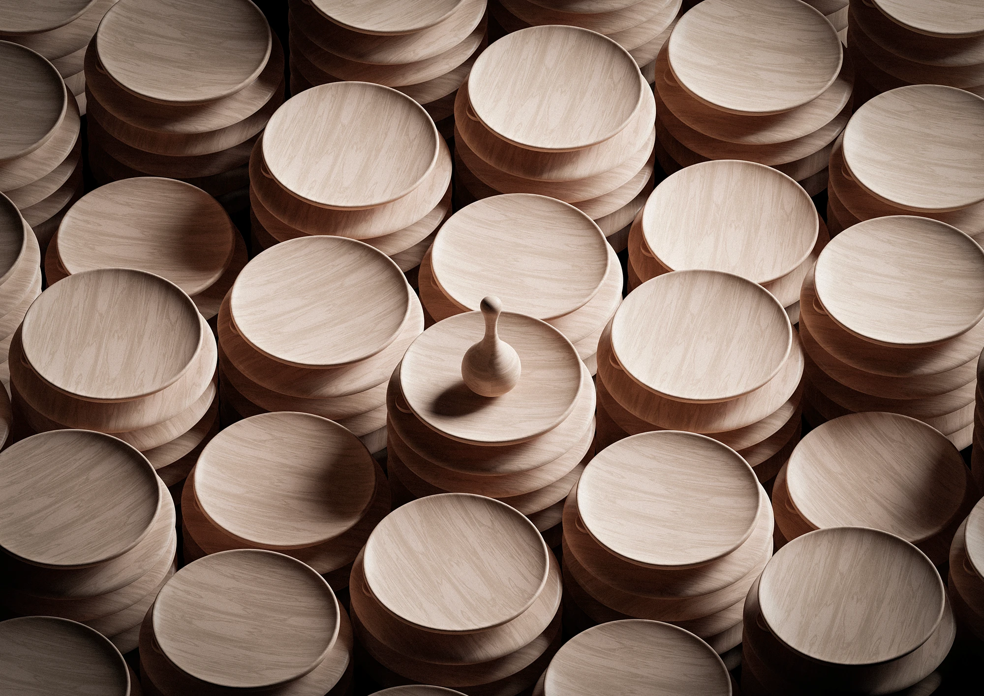 Bitta — a tableware set for sharing polenta