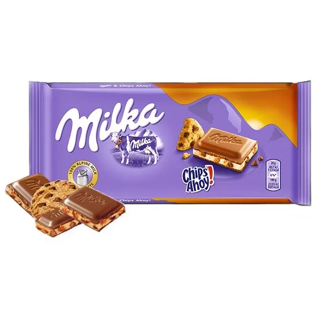 Milka Chocolate Chips Ahoy 100g 1 Milka Chocolate Chips Ahoy