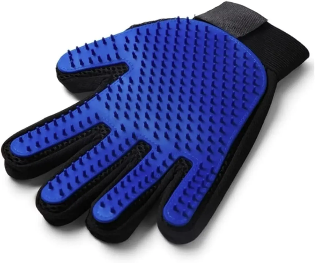 Luva De Escova Magnética Tira Remove Pelos Pet Gato Cachorro 1 luva de escova