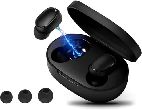 Fone de Ouvido Bluetooth 5.1 TWS Premium Wireless com Luz LED, Som Hi-Fi Estéreo, Cancelamento de Ruído, Toque Inteligente, Bateria Longa, Microfone, Compatível com Android e iOS 2 Fone de Ouvido Bluetooth 5.1 TWS Premium Wireless com Luz LED, Som Hi-Fi Estéreo, Cancelamento de Ruído, Toque Inteligente, Bateria Longa, Microfone, Compatível com Android e iOS - Imagem 2