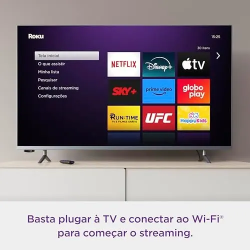 Tv Box Roku Express para TV Smart Full HD compatível com Alexa, Siri e Google 8 Tv Box Roku Express para TV Smart Full HD compatível com Alexa, Siri e Google - Imagem 8
