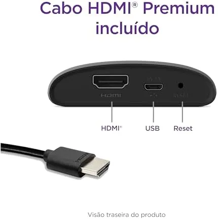 Tv Box Roku Express para TV Smart Full HD compatível com Alexa, Siri e Google 3 Tv Box Roku Express para TV Smart Full HD compatível com Alexa, Siri e Google - Imagem 3