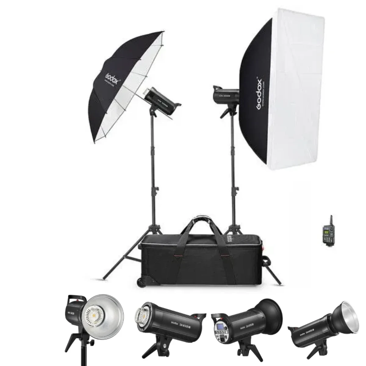 Rent Godox SK400IIV-KIT Professional Studio Flash Kit | Estajer