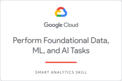 Perform Foundational Data ML and AI tasks in Google Cloud