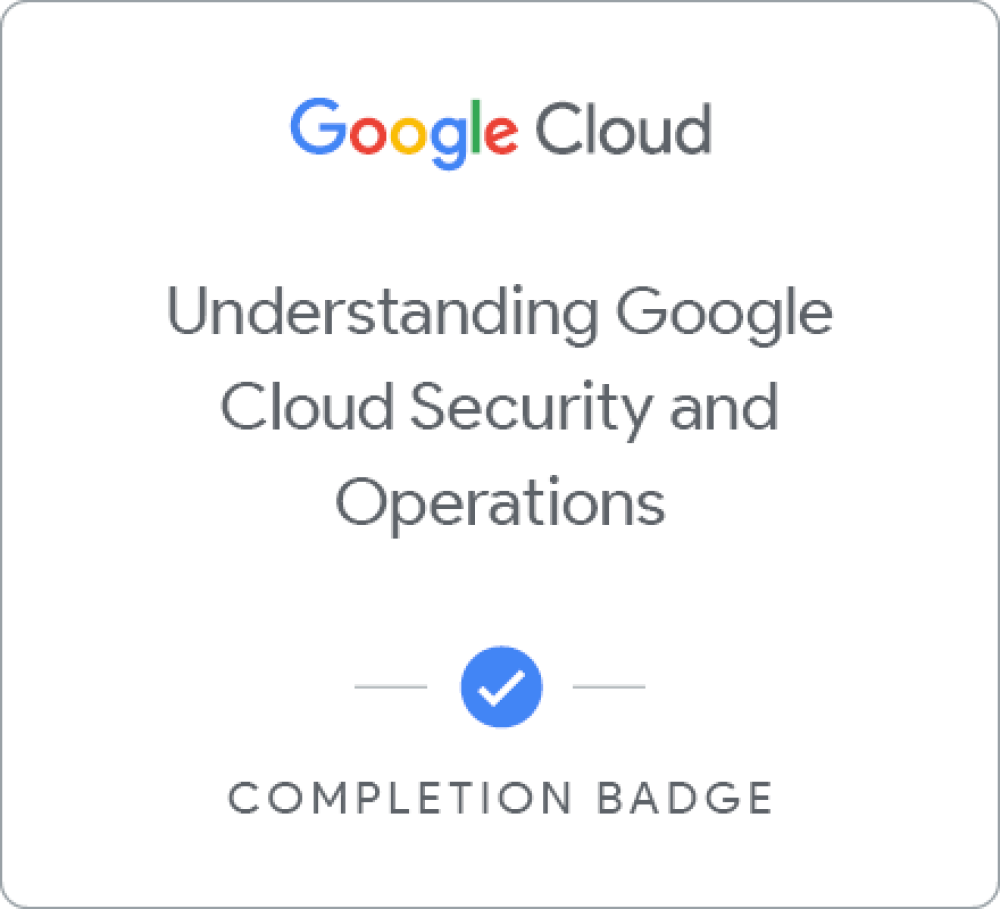 Understanding Google Cloud Security and Operations