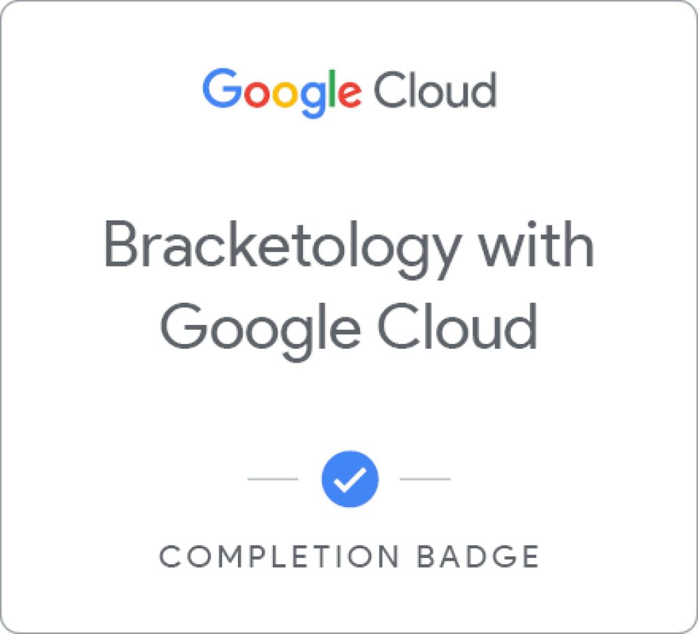 Bracketology with Google Cloud