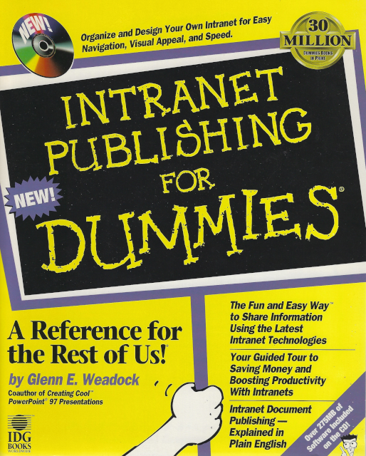 Intranet Publishing for Dummies