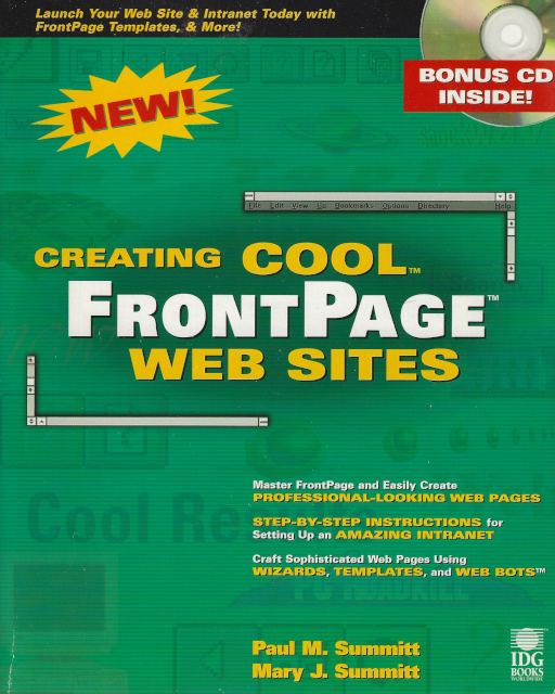 Creating Cool FrontPage Web Sites