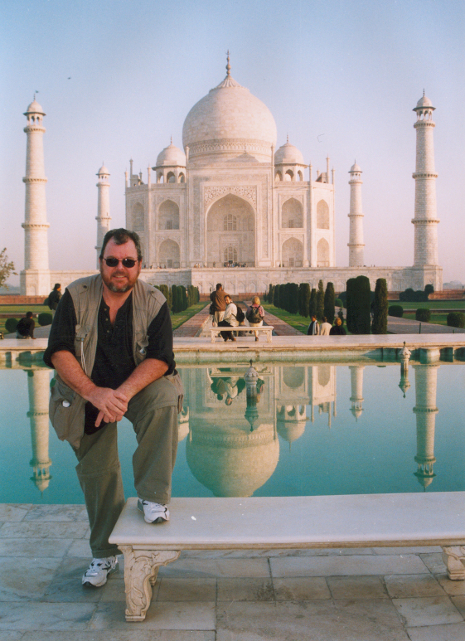 Me at the Taj Mahal - India 2004