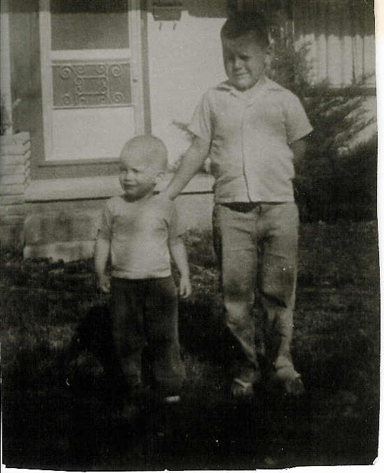 Bruce and I about 1965