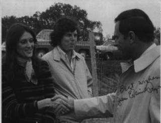 Kathy Miller, Me, and then Governor David Pryor -1976